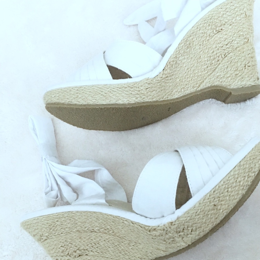 🆕 Ankle Wrapped Wedge Sandals